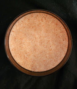 Himalayan Pink Salt Scrub with Essential Oils 8 oz